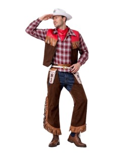 Fantasia de Cowboy Tamanho L - de alta qualidade, ideal para carnaval, festas temáticas e eventos especiais 2